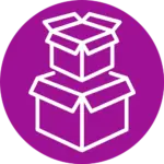 wellrive packing and unpacking service icon