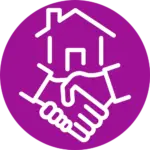 wellrive real estate and home sale support icon