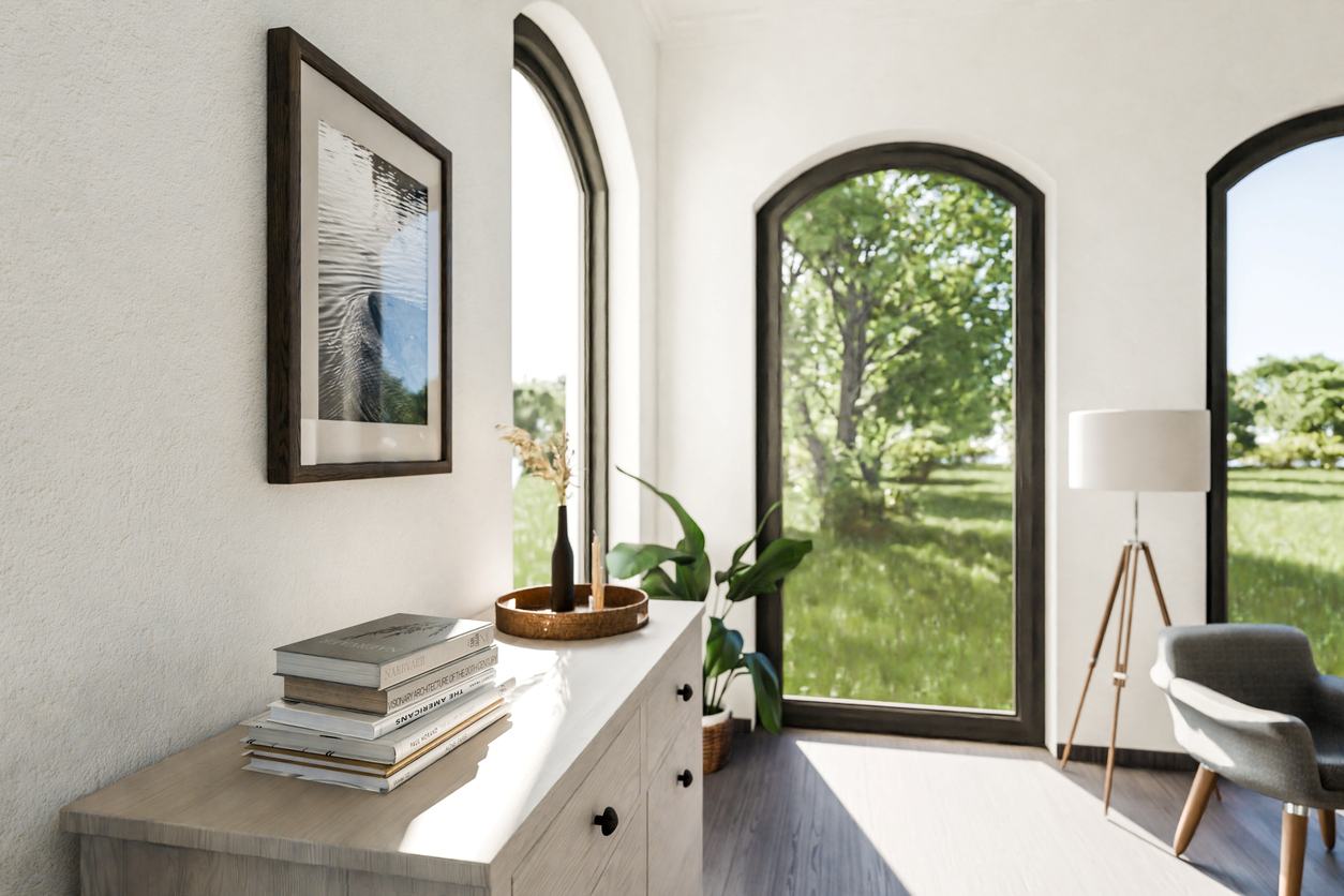 A home-staged house ready to go as a listing online.