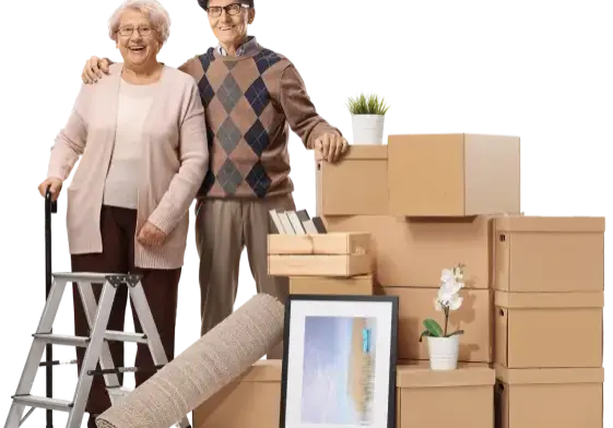Untitled design 1 An elderly couple packing