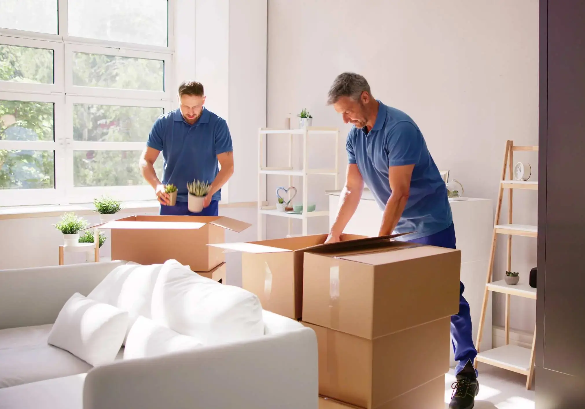 iStock-1499392435 Packers And Movers At Home. Residential Furniture Delivery